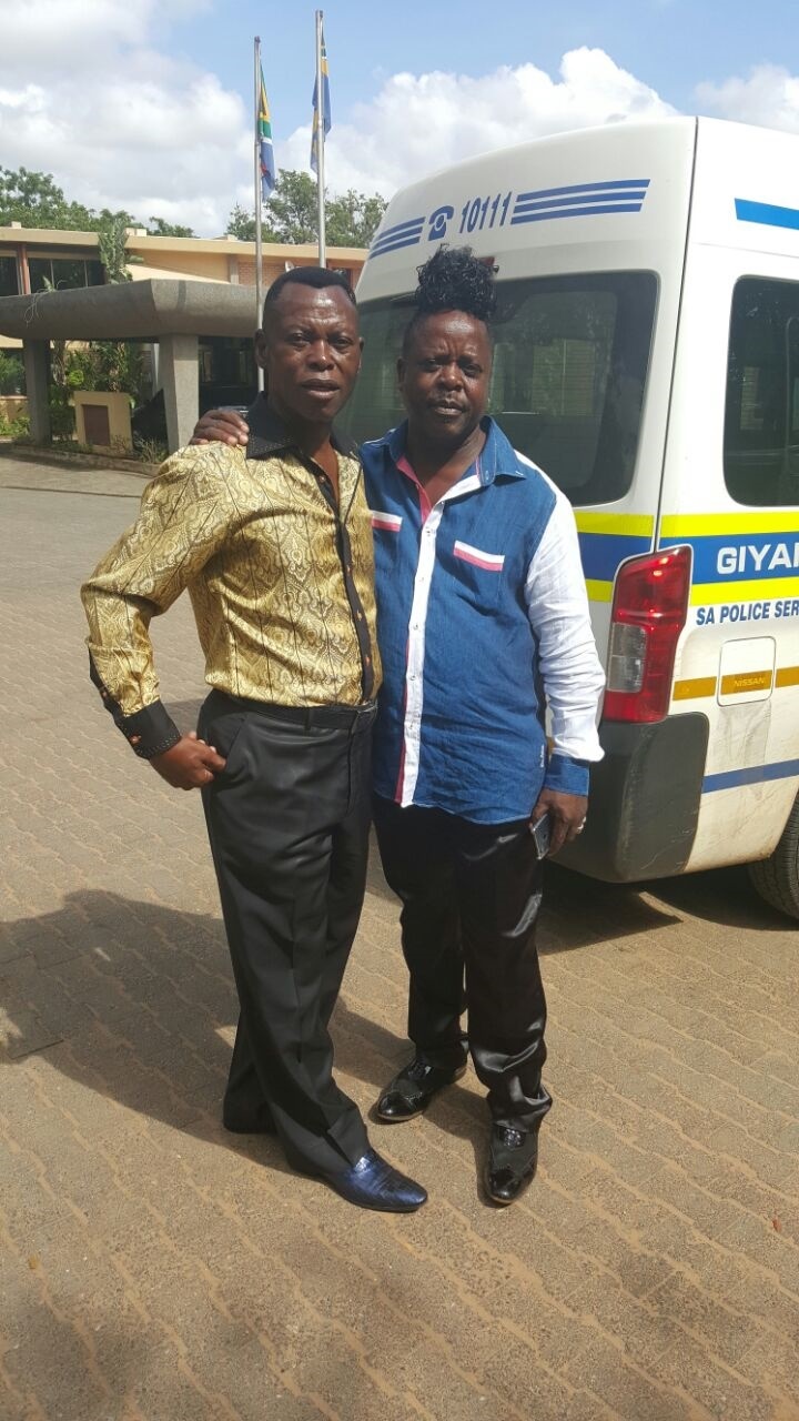 Dr Thomas Chauke and Eric (Penny Penny) Nkovani.