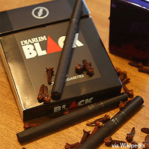 A popular brand of flavoured tobacco