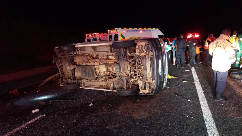 A 3-year-old child was killed in a road accident in Pretoria on Tuesday.