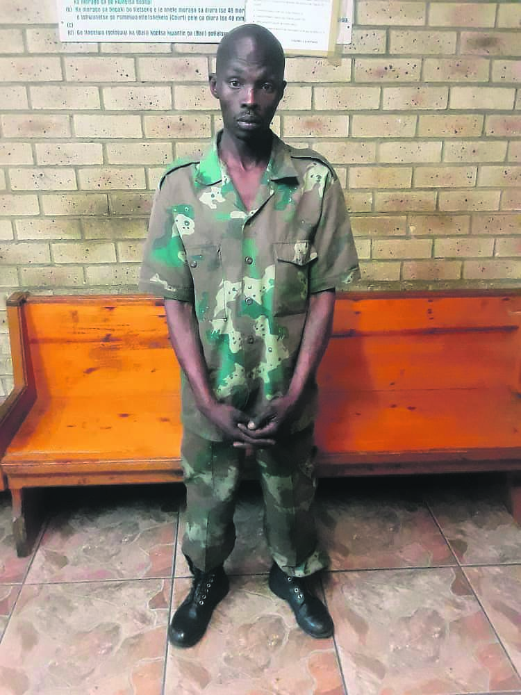 Former Jam Alley presenter Thato “T’do” Mahlatsi was arrested in Soweto on Thursday for impersonating a soldier.
