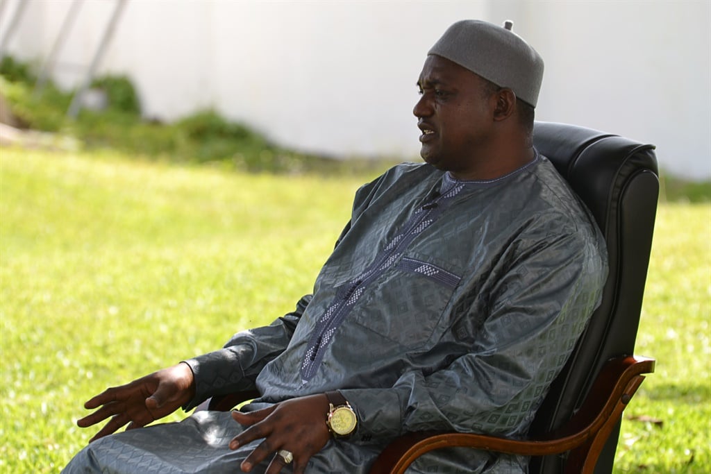 Gambian President Adama Barrow (File :AFP)