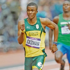 The 23-year-old Anaso Jobodwana has consistently finished in the 200m top three in his Diamond League debut season. Picture: Barry Aldworth/BackpagePix