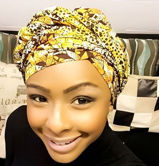 Boity dishing out some head wrap inspiration | Drum