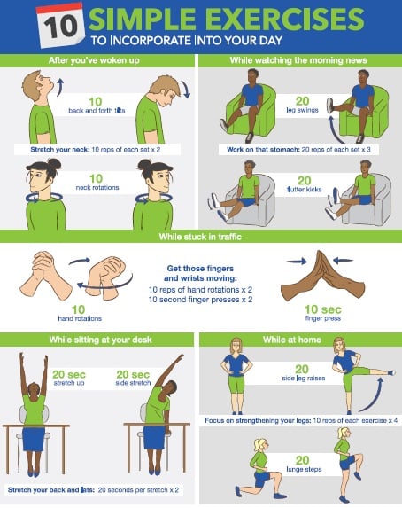 10 easy online exercises