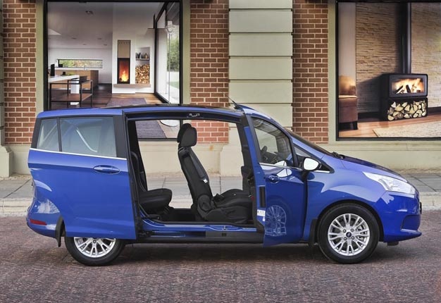 <b>FORD'S NEW MAV:</b> Ford's new MAV, the B-Max, as arrived locally powered by the automaker's award-winning 1.0 litre EcoBoost engine. <i>Image: QuickPic</i>
