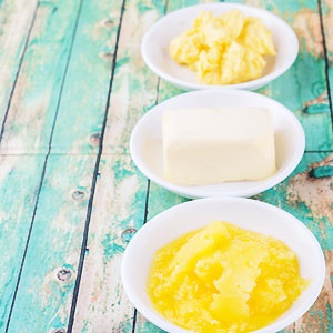 Butter, ghee or margarine? 