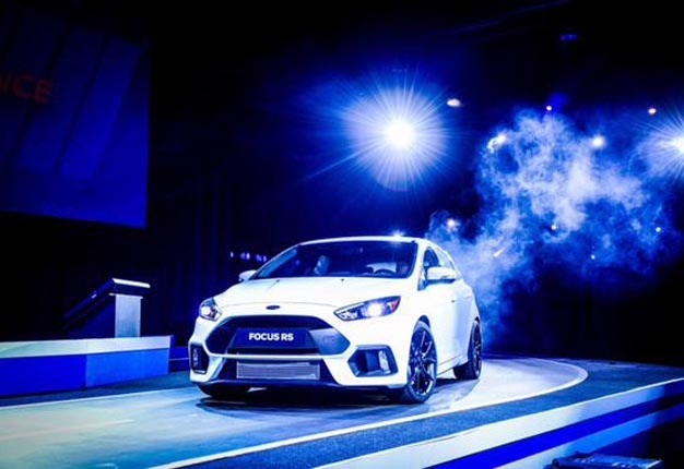 <b>FASTEST FOCUS YET: </b> Ford showed off its most powerful Focus yet, the new RS. The hatchback packs a 2.3-litre Ecoboost engine good capable of 257kW. <i> Image: Twitter/Ford South Africa </i>