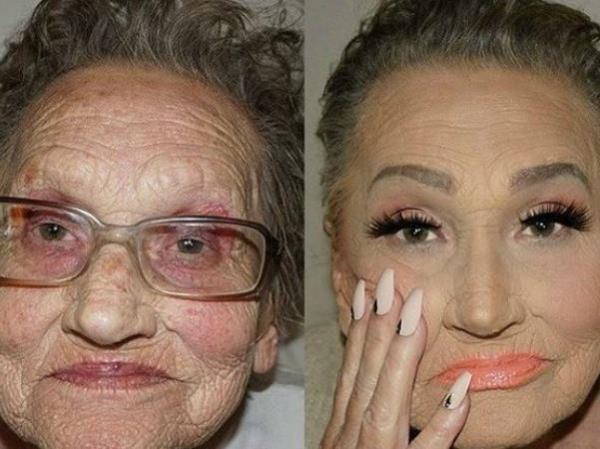 Year Old Grandma Becomes Glam Ma After Jawdropping Transformation