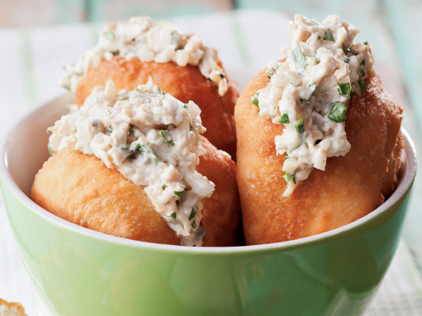 Chicken Mayonaise Vetkoek You