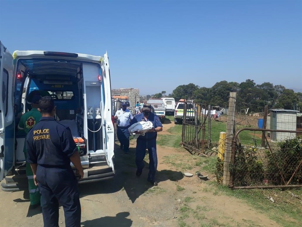 Police officers rescued a baby from a pit latrine in KZN over the weekend. 