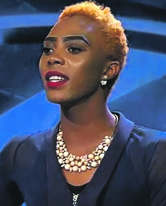 People are angry with Idols judges for their treatment of transsexual contestant Ashern Madlopha after her audition for the show.     Screengrab taken from Idols 