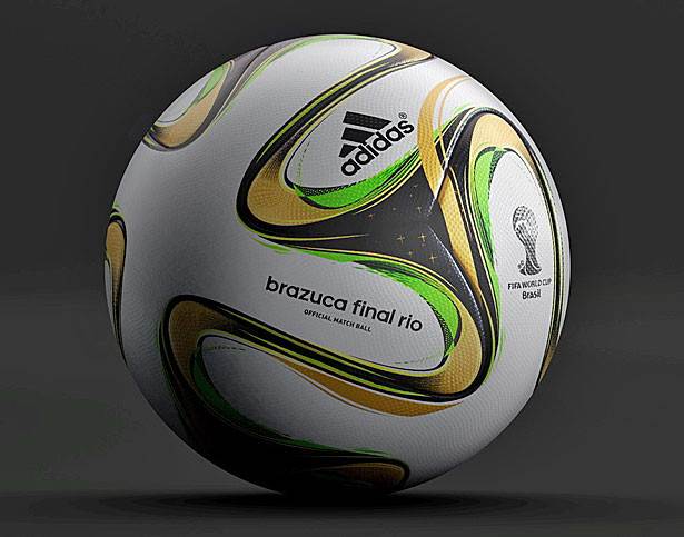 NEW BRAZUCA FINAL Rio WORLD CUP 2014 Football SOCCER Match Ball