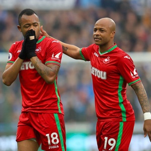 Jordan Ayew and Andre Ayew (Getty Images)