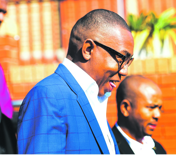 Higher Education Deputy Minister Mduduzi Manana after appearing in court. Picture: Leon Sadiki