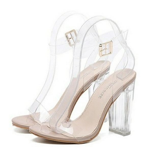 TREND: CLEAR/TRANSPARENT HEELS | Daily Sun