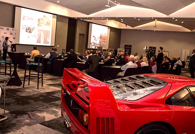 Ferrari F40 eye candy at the VCCM Conference