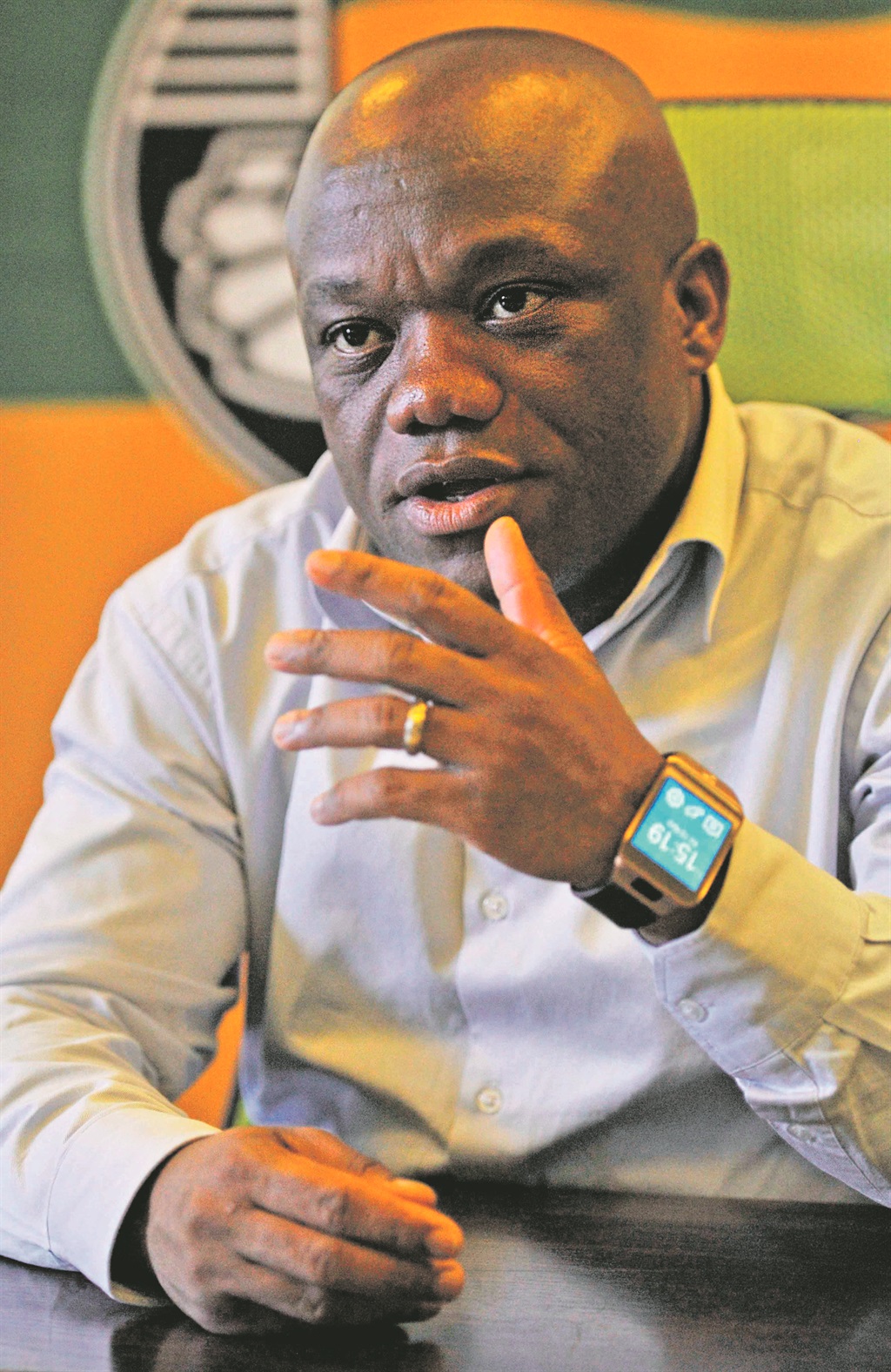 Sihle Zikalala during an interview. Picture: Tebogo Letsie/City Press