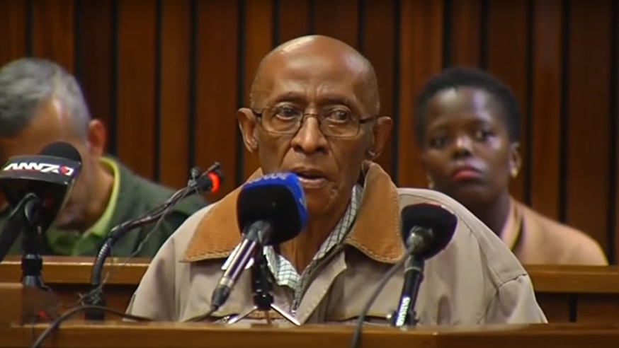 Seth Sons, a former senior investigator at the security branch of John Vorster Square. Picture: SCREENGRAB/SABC