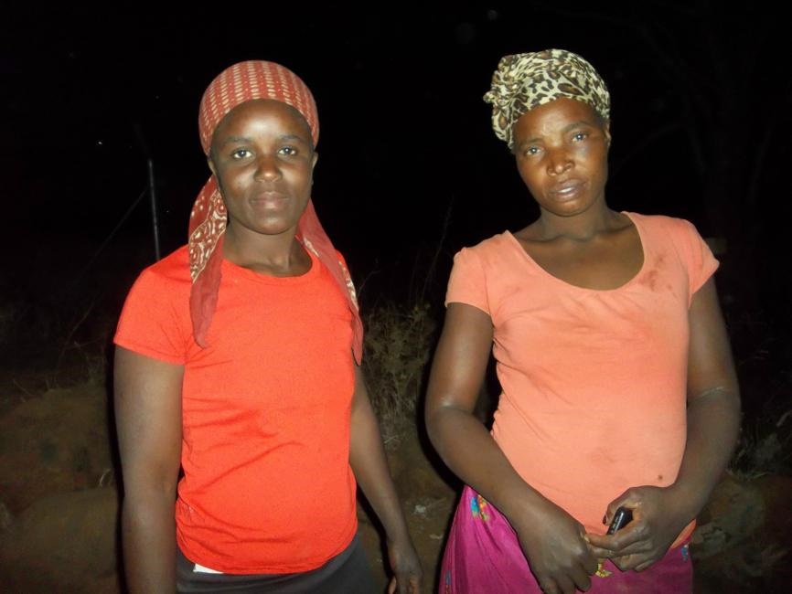 Mkateko Maluleke and Vongani Nghonyama were almost raped in the bush while collecting firewood.