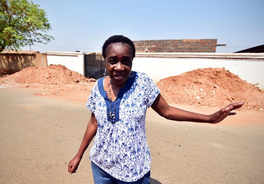 Elizabeth Moloto says her tenant has overstepped his bounds. Photo by Lucky Morajane 