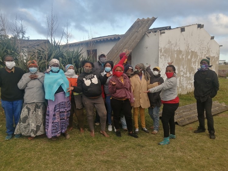The cash-trapped owner of Western Meadows farm near St Albans, Port Elizabeth, has been accused of constructively evicting people living on her property. 