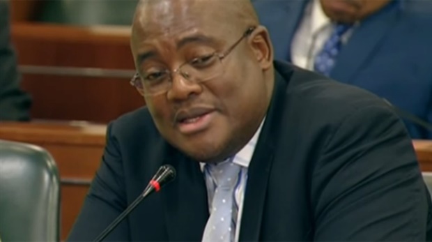 <p>Acting SAA CEO Musa Zwane at Parliament on Wednesday:</p><p></p>