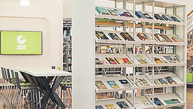 The Goethe-Institut has created the perfect space to find inspiration. Picture: Supplied.