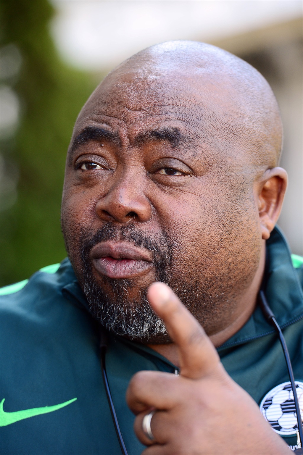 ‘Mr Clean-UP’ Sports minister Thulas Nxesi. Picture: Leon Sadiki