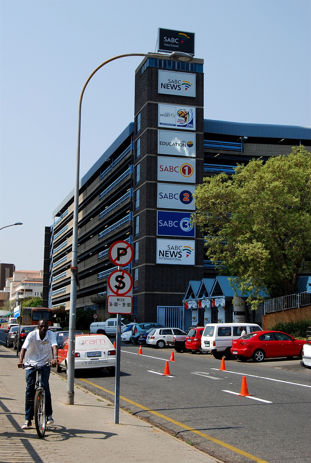 The SABC building in Auckland Park, Johannesburg. Picture: Yandisa Monakali