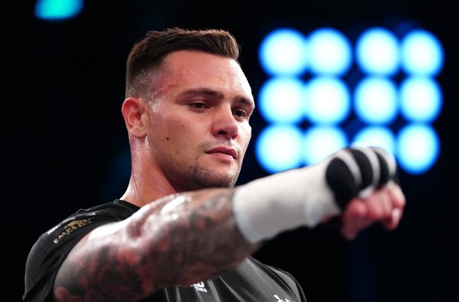 Kevin Lerena lost to Justis Huni of Australia over 10 rounds in a unanimous points decision. (Zac Goodwin/PA Images via Getty Images)