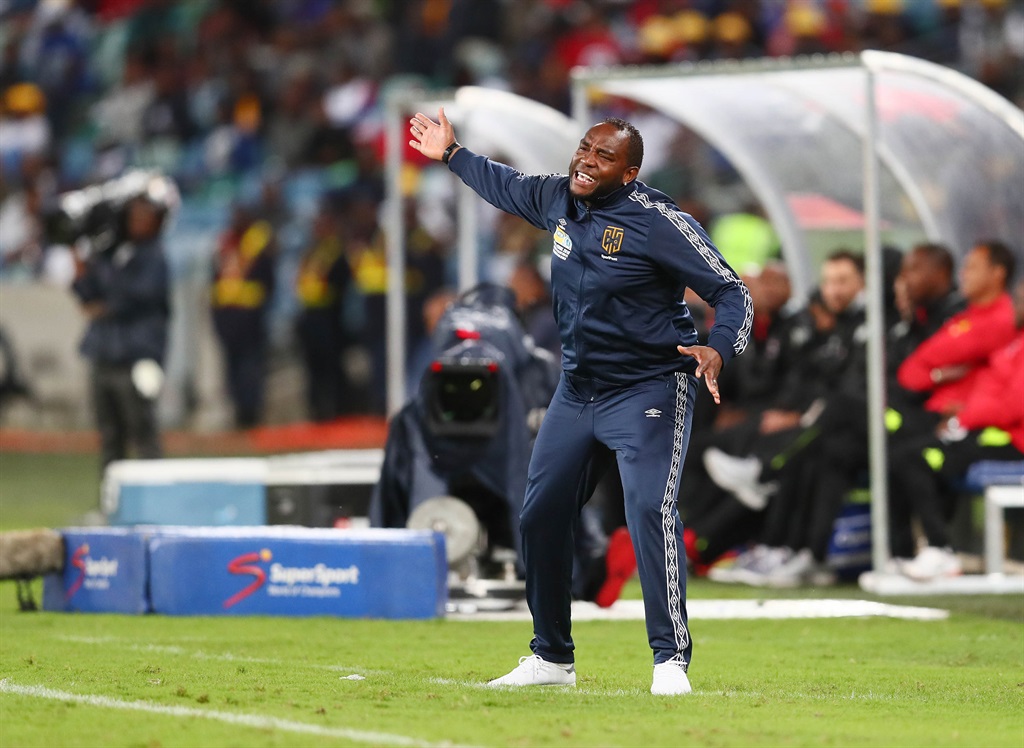 Benni McCarthy of Cape Town City marshalling his players. Picture: Anesh Debiky/Gallo Images/File