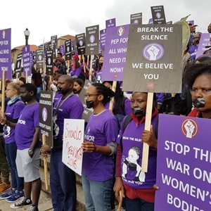 Uniting against gender-based violence in South Africa.