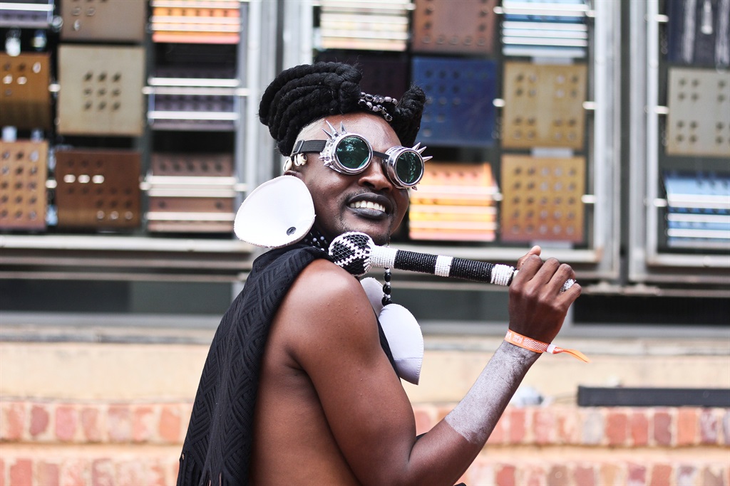 Spotted: Afropunk Joburg concertgoers did not disappoint with their fashion. Picture: Rosetta Msimango.
