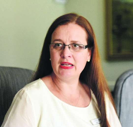 caringCorlia Schutte is an occupational therapist at Livewell Village, a dementia care facility in Bryanston PHOTO: TEBOGO LETSIE