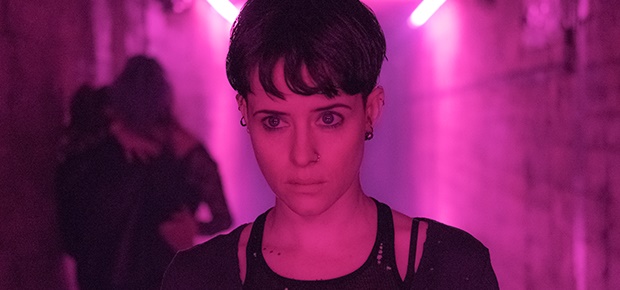 Claire Foy in a scene from The Girl in the Spider's Web. (AP)