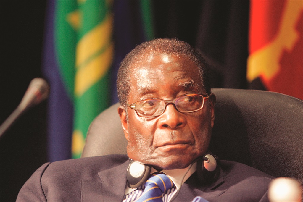Zimbabwean President Robert Mugabe. Picture: Leon Sadiki
