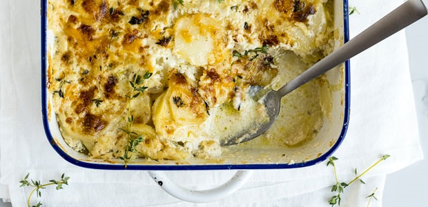Parsnip, potato and leek gratin | Food24