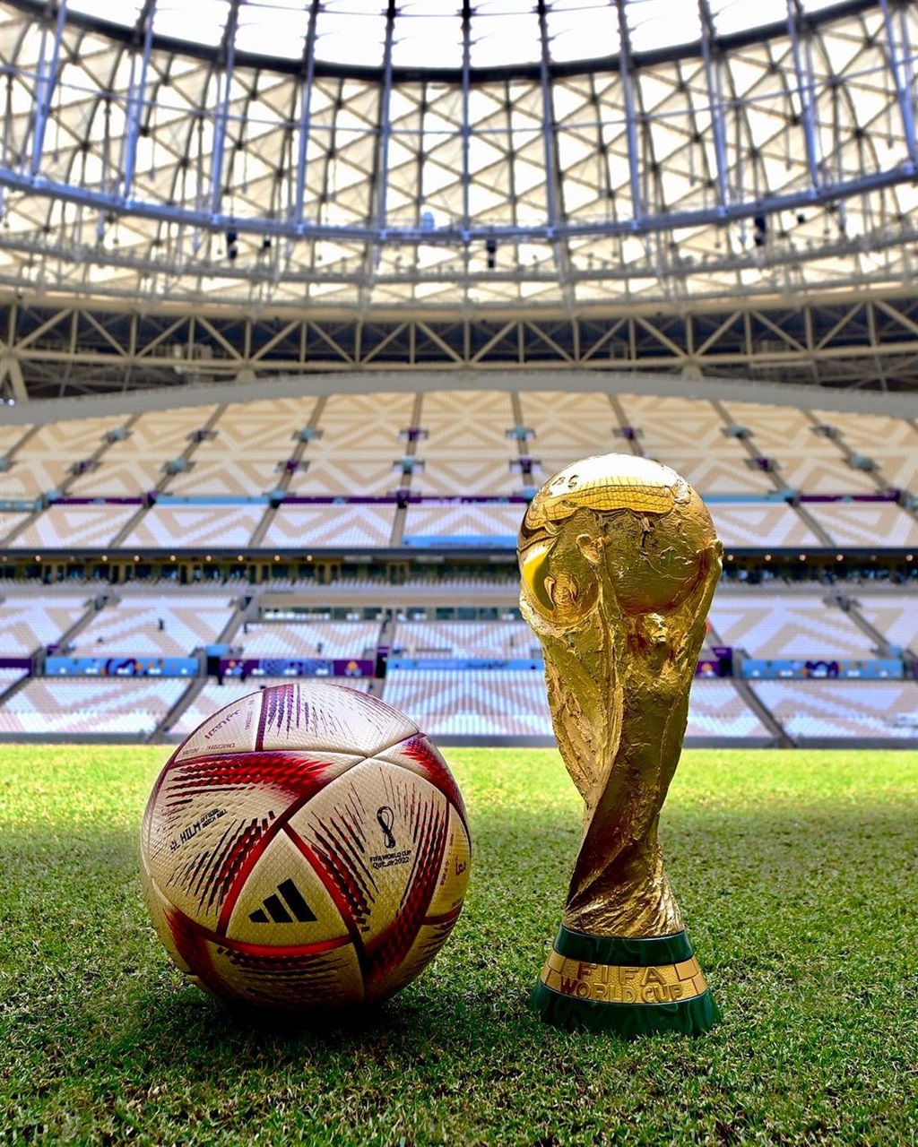 The adidas "Al Hilm" FIFA World Cup Finals Match ball.