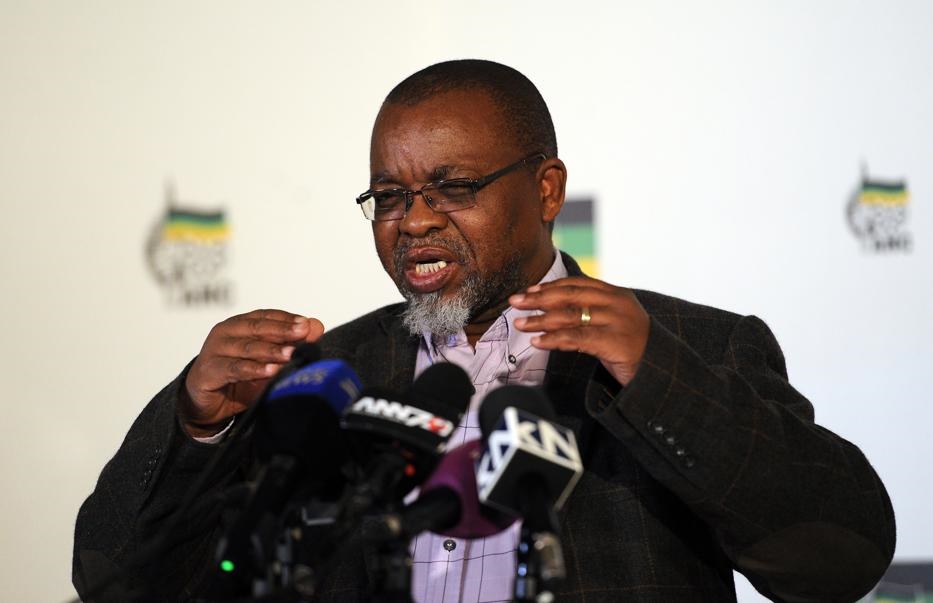 ANC Secretary General, Gwede Mantashe addressing the media on the up coming elective conference to be held at the end of the year. Picture: Felix Dlangamandla