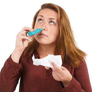 Don't overuse your nasal spray. It can lead to dependency. 