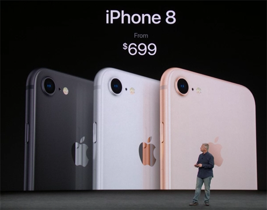 The iPhone 8 will start from $699 and the 8 Plus from $799.