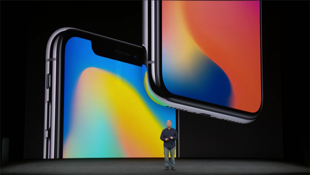 iPhone X announced with Super Retina Display.