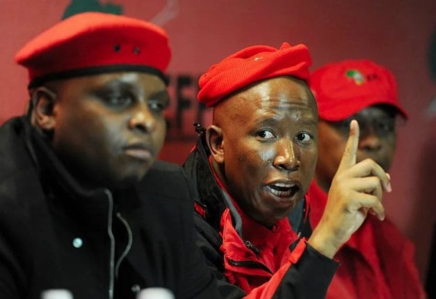 EFF party leaders (PHOTO: Jabu Kumalo, Daily Sun)