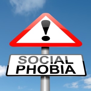 Social phobia from Shutterstock