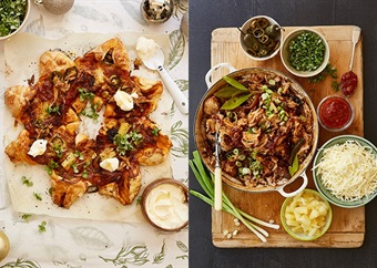 Two ways with pulled pork