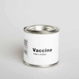 Canned vaccine from Shutterstock