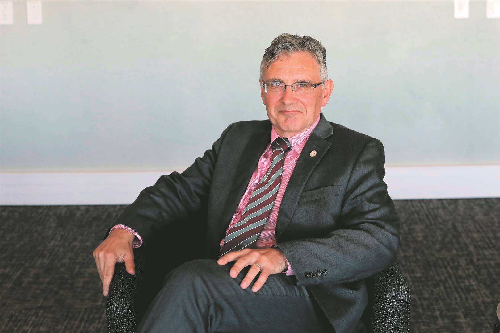  Stellenbosch University vice-chancellor Willem de Villiers.