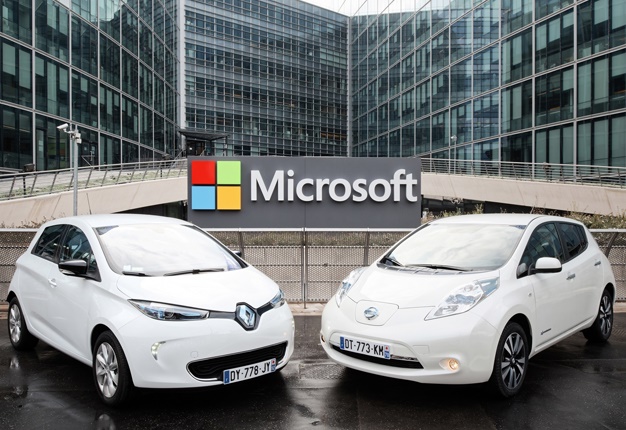 <b> MASS APPEAL: </b> Renault and Nissan said their partnership with Microsoft is aimed at providing connected driving technologies to the mass-market. <i> Image: Motorpress </i>