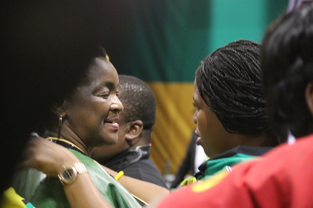 Bathabile Dlamini was re-elected to the ANC NEC. Picture: Ndileka Lujabe