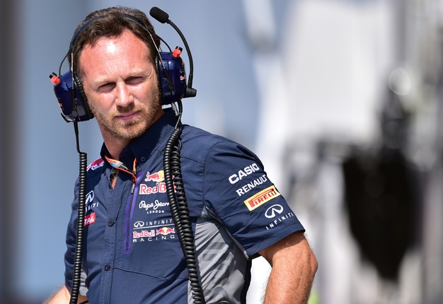 <B>TOO MUCH PACE:</B> Red Bull boss Christian Horner is concerned about Mercedes' power boost after an engine upgrade. <i>Image: AFP / Andrej Isakovic</i>